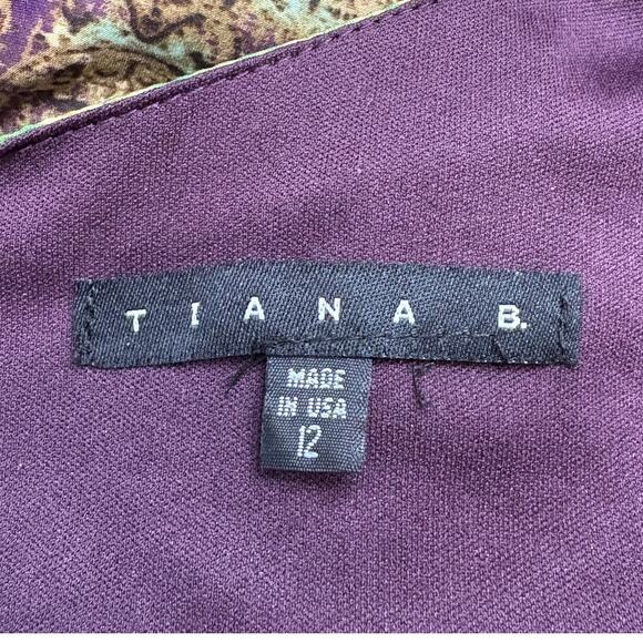 Tiana B Size 12 Vintage Dress Cocktail Special Occasion Forest Fairy Indie Boho - Picture 6 of 16